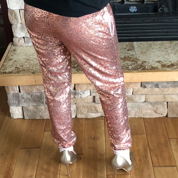 Sequin Joggers - Picture 3 of 8